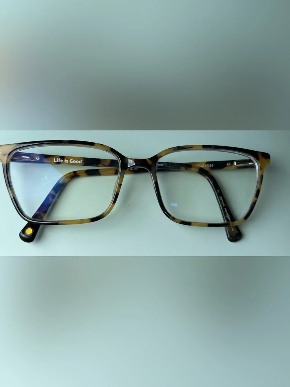 Life is Good Taylor Tortoise Eyeglass Frames 54-16-140